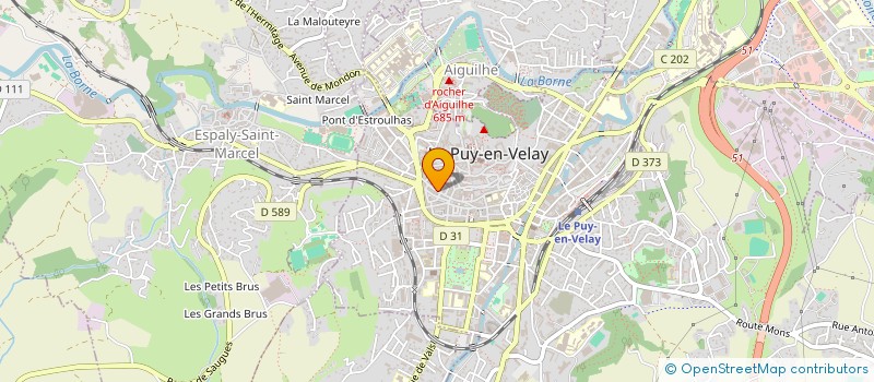 localisation de l'entreprise MADAME JOELLE HOSTIN  BRIVES-CHARENSAC