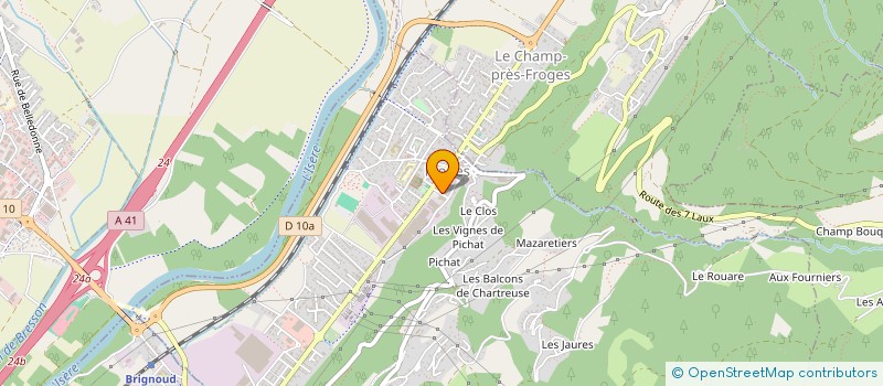 localisation de l'entreprise MADAME JOELLE JAITTE  FROGES