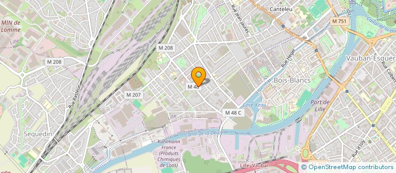 localisation de l'entreprise MADAME JOELLE JAKUBIAK à DUNKERQUE