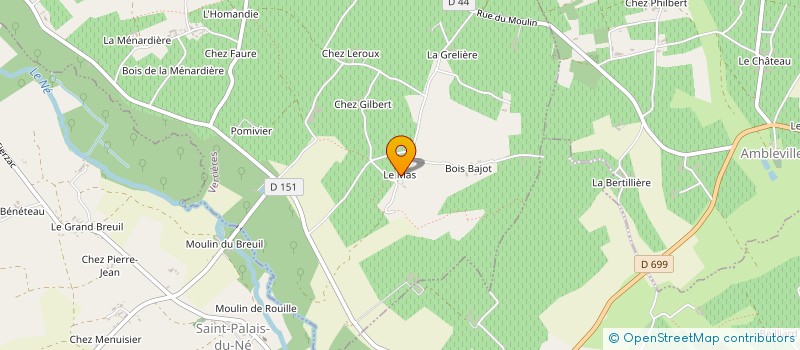 localisation de l'entreprise MADAME JOELLE JAUD à VERRIERES