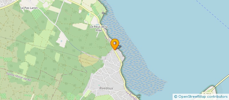 localisation de l'entreprise MADAME JOELLE JEANNIN  LE BOIS-PLAGE-EN-RE