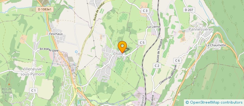 localisation de l'entreprise MADAME JOELLE JEANTELET  CHILLE