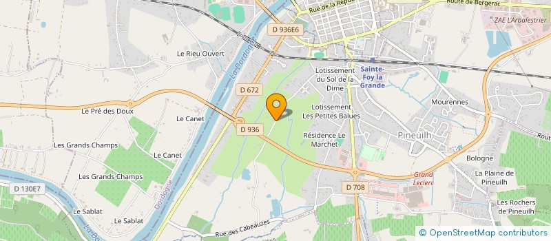 localisation de l'entreprise MADAME JOELLE JOLIVET  PINEUILH