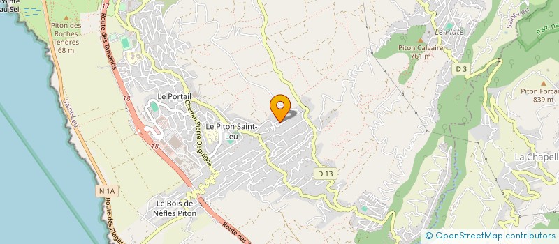 localisation de l'entreprise MADAME JOELLE JOSEPHINE à SAINT-LEU