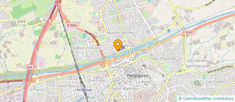 localisation de l'entreprise MADAME JOELLE JOURDA  PERPIGNAN