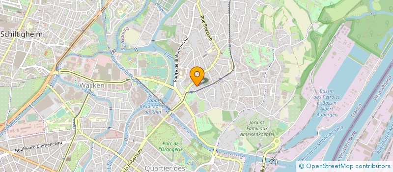 localisation de l'entreprise MADAME JOELLE KENIZOU à STRASBOURG