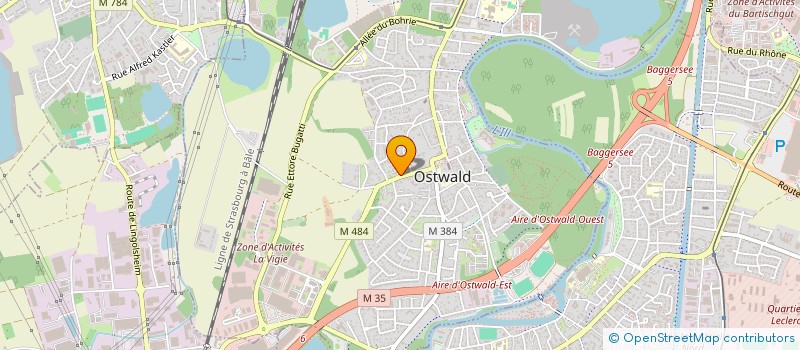 localisation de l'entreprise MADAME JOELLE KOUETCHA NANA  OSTWALD