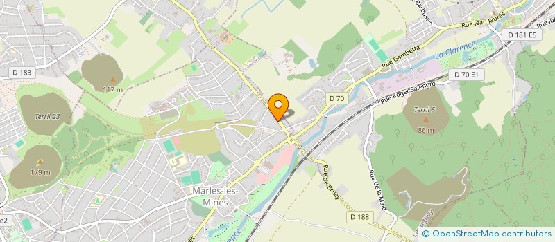 localisation de l'entreprise MADAME JOELLE LAGACHE  MARLES-LES-MINES