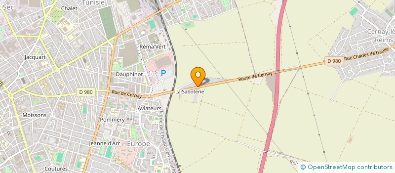 localisation de l'entreprise MADAME JOELLE LAMBERT  REIMS