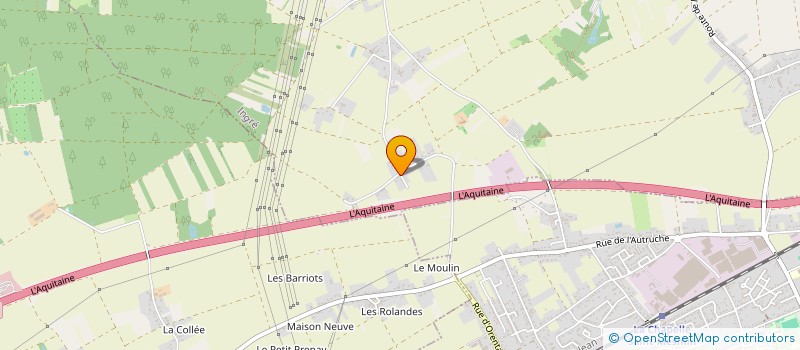localisation de l'entreprise MADAME JOELLE LAMOUREUX à INGRE