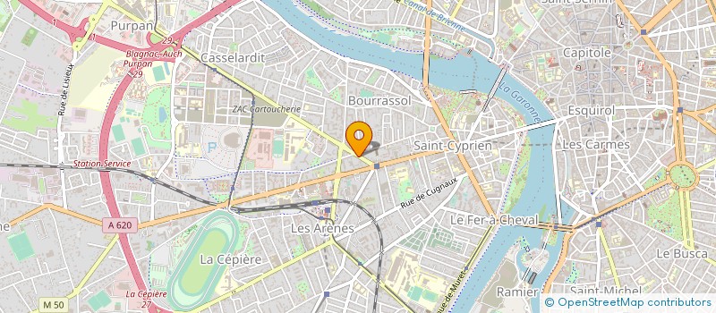 localisation de l'entreprise MADAME JOELLE LANNES à TOULOUSE
