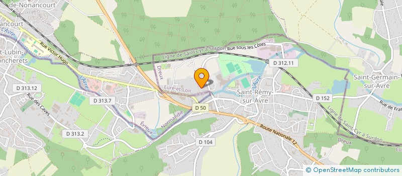 localisation de l'entreprise MADAME JOELLE LAPIER à SAINT-REMY-SUR-AVRE