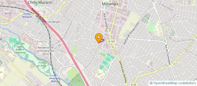 localisation de l'entreprise MADAME JOELLE LASCAR à MORANGIS