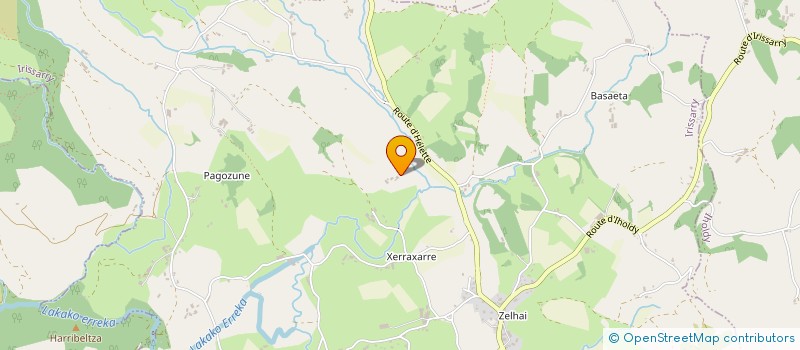 localisation de l'entreprise MADAME JOELLE LAUGIER  IRISSARRY