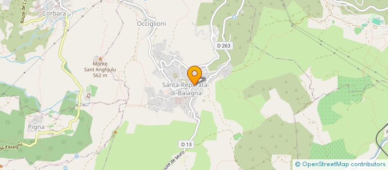 localisation de l'entreprise MADAME JOELLE LAURENTI à SANTA-REPARATA-DI-BALAGNA
