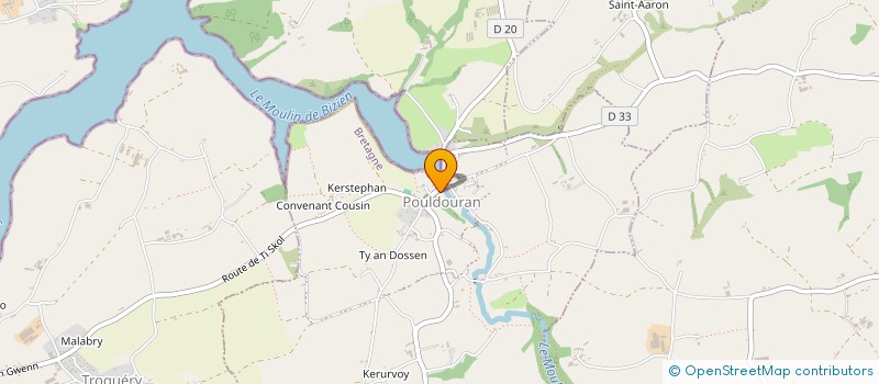 localisation de l'entreprise MADAME JOELLE LE GOFF  LA ROCHE-JAUDY