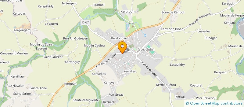 localisation de l'entreprise MADAME JOELLE LE GOFF  PLEHEDEL