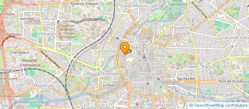 localisation de l'entreprise MADAME JOELLE LE SAUX  RENNES