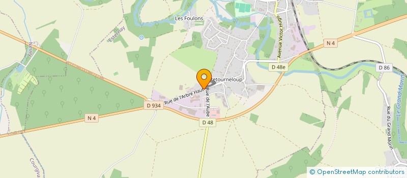 localisation de l'entreprise MADAME JOELLE LENOIR  ESTERNAY