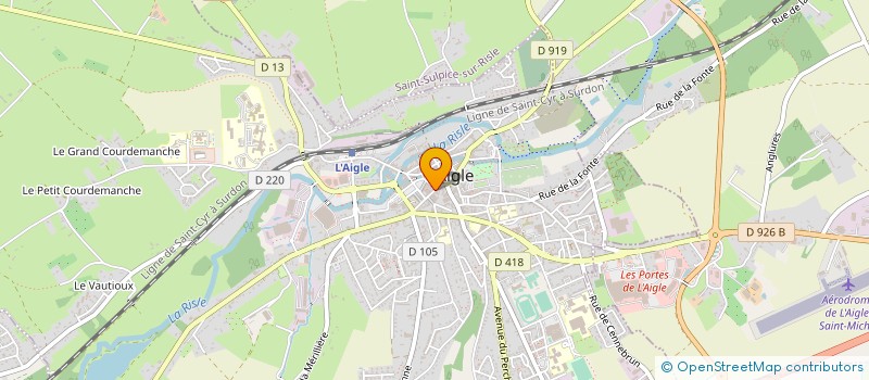 localisation de l'entreprise MADAME JOELLE LOISTRON à L'AIGLE