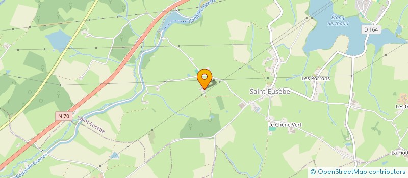 localisation de l'entreprise MADAME JOELLE LORENCHET DE MONTJAMONT  SAINT-EUSEBE