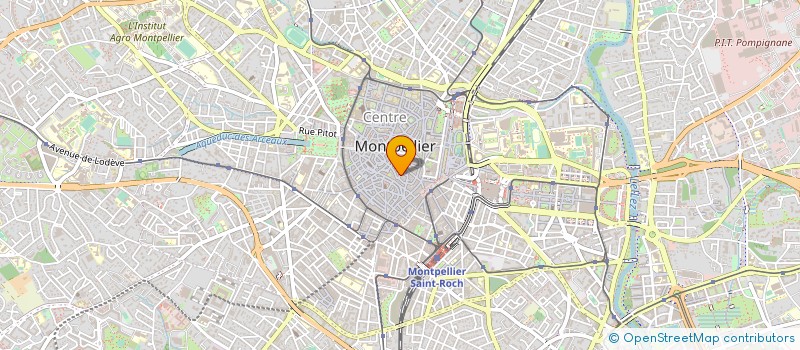 localisation de l'entreprise MADAME JOELLE LOTTE à MONTPELLIER