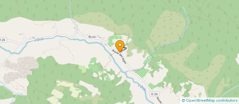 localisation de l'entreprise MADAME JOELLE LUYKX  SAINT-ANDRE-DE-ROSANS