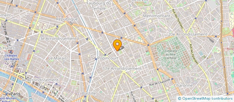 localisation de l'entreprise MADAME JOELLE MAIRE  PARIS