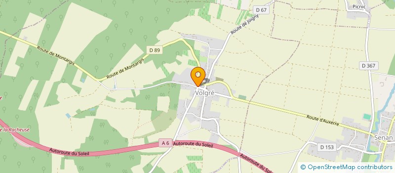 localisation de l'entreprise MADAME JOELLE MALOT  MONTHOLON