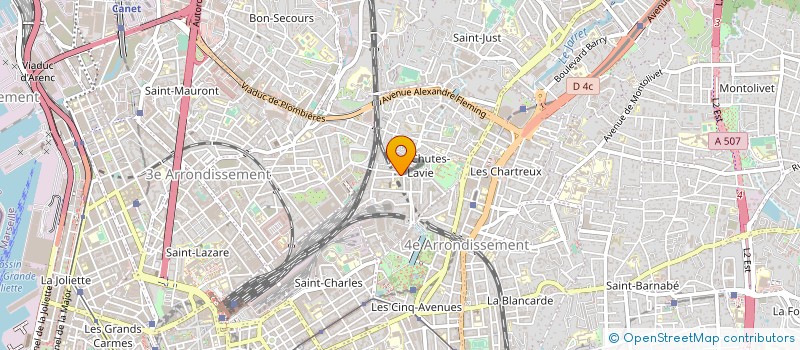 localisation de l'entreprise MADAME JOELLE MANNO à MARSEILLE