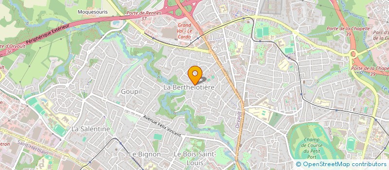 localisation de l'entreprise MADAME JOELLE MARCHAND à ORVAULT