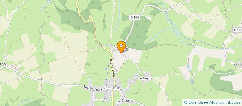 localisation de l'entreprise MADAME JOELLE MARQUAND  THURY