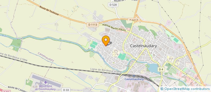 localisation de l'entreprise MADAME JOELLE MARTIGNOLES à CASTELNAUDARY