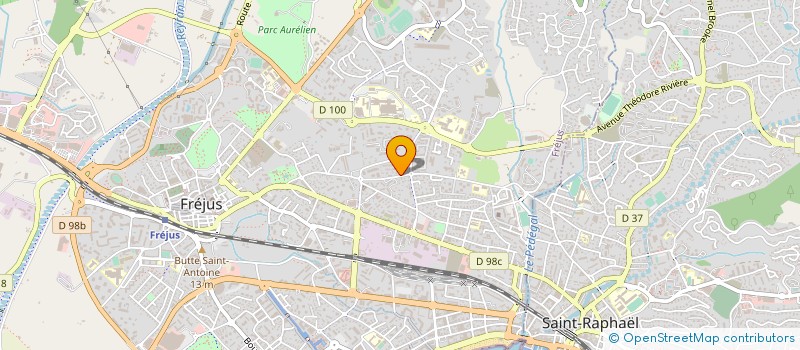 localisation de l'entreprise MADAME JOELLE MARTIN à FREJUS