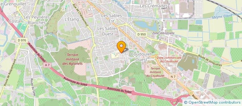 localisation de l'entreprise MADAME JOELLE MARTIN  ORANGE