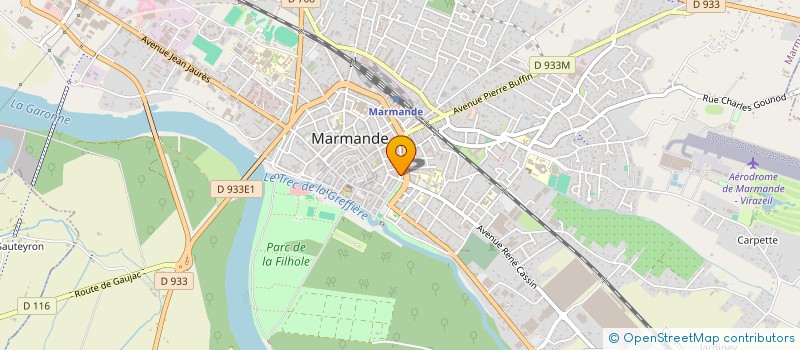 localisation de l'entreprise MADAME JOELLE MAUBOURGUET à MARMANDE