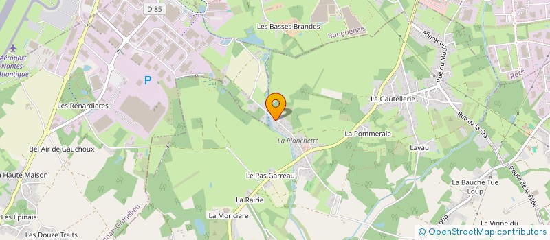 localisation de l'entreprise MADAME JOELLE MAURIZY  PONT-SAINT-MARTIN