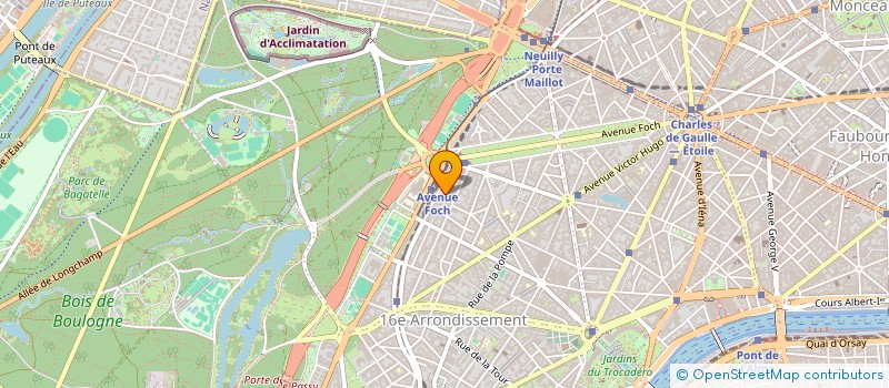 localisation de l'entreprise MADAME JOELLE MAZET  PARIS