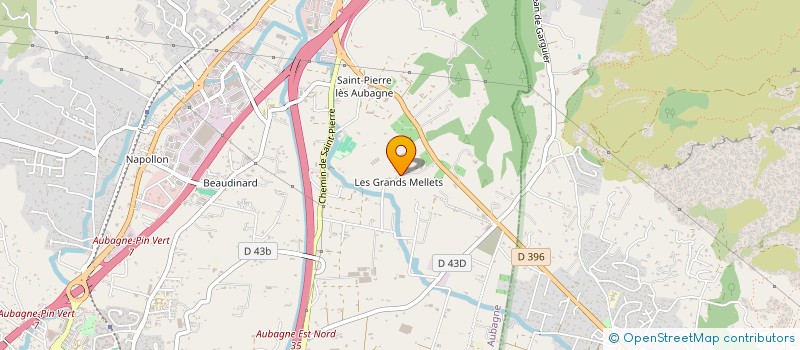 localisation de l'entreprise MADAME JOELLE MELIN à AUBAGNE