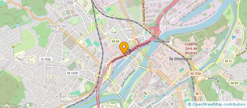 localisation de l'entreprise MADAME JOELLE MENDOZA  METZ