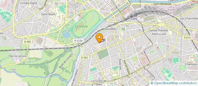 localisation de l'entreprise MADAME JOELLE MEUDIC à CAEN