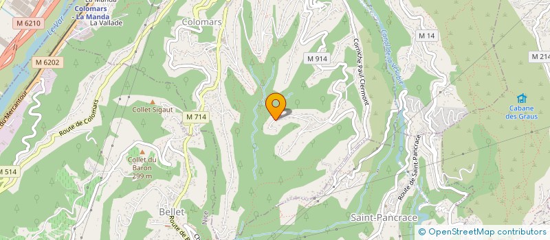 localisation de l'entreprise MADAME JOELLE MILE ROBYNS  COLOMARS