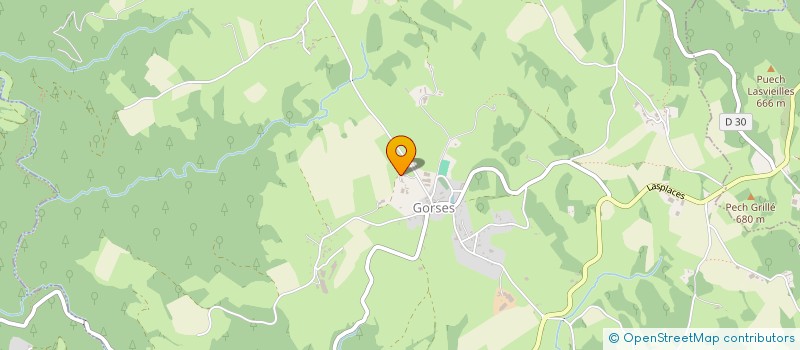 localisation de l'entreprise MADAME JOELLE MONTILLET  LAURESSES