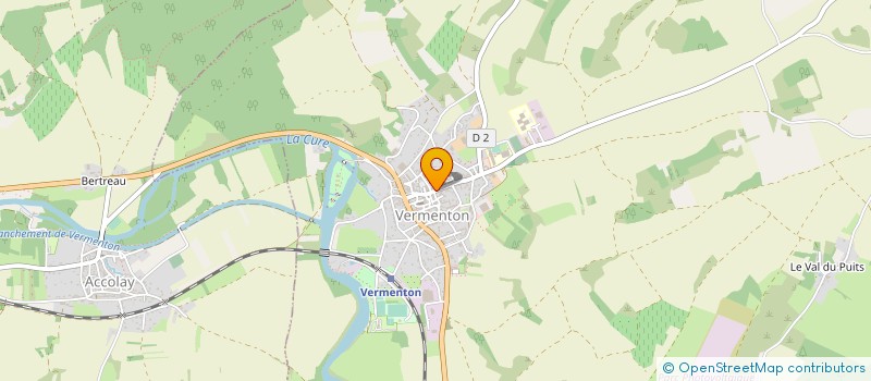 localisation de l'entreprise MADAME JOELLE MOUNIER  VERMENTON