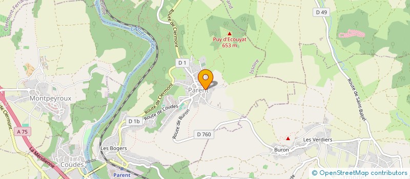 localisation de l'entreprise MADAME JOELLE MOURRELLON  PARENT