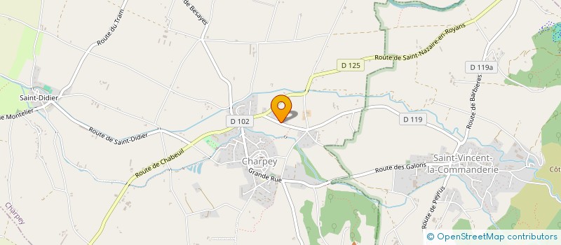 localisation de l'entreprise MADAME JOELLE MOUZELER  CHARPEY