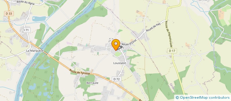 localisation de l'entreprise MADAME JOELLE MULLER  PEY