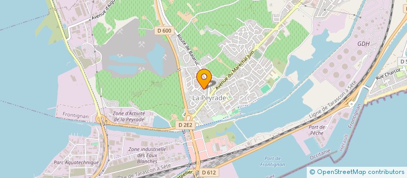 localisation de l'entreprise MADAME JOELLE NADAL à FRONTIGNAN