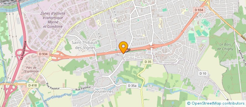 localisation de l'entreprise MADAME JOELLE NICOLLE  LAGNY-SUR-MARNE