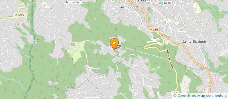 localisation de l'entreprise MADAME JOELLE NINI  VENCE